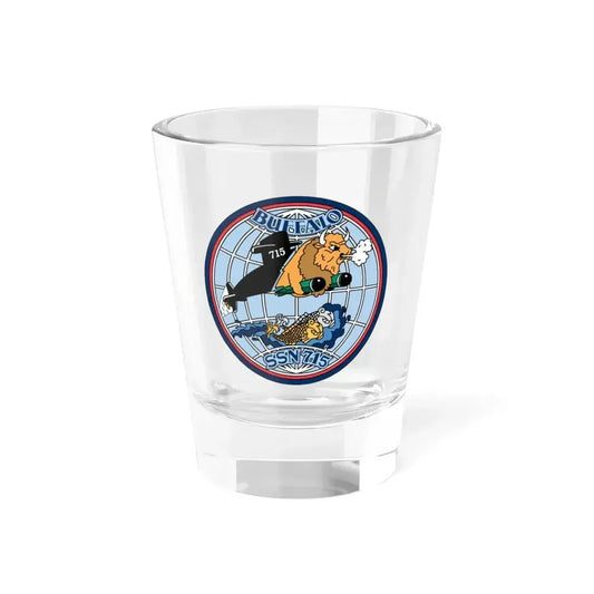 Buffalo SSN 715 (U.S. Navy) Shot Glass 1.5oz 1.5oz - Go Mug Yourself