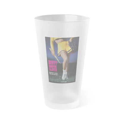 BUFFY THE VAMPIRE SLAYER (TEASER) 1992 Movie Poster - Frosted Pint Glass 16oz-16oz-Frosted-Go Mug Yourself