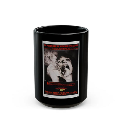 BUG 1975 Movie Poster - Black Coffee Mug-15oz-Go Mug Yourself