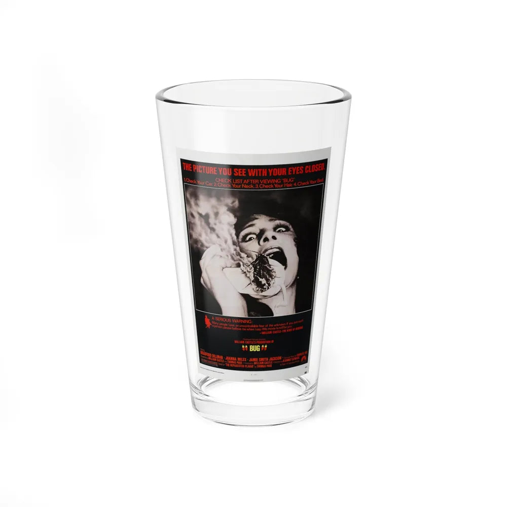 BUG 1975 Movie Poster - Pint Glass 16oz-16oz-Go Mug Yourself