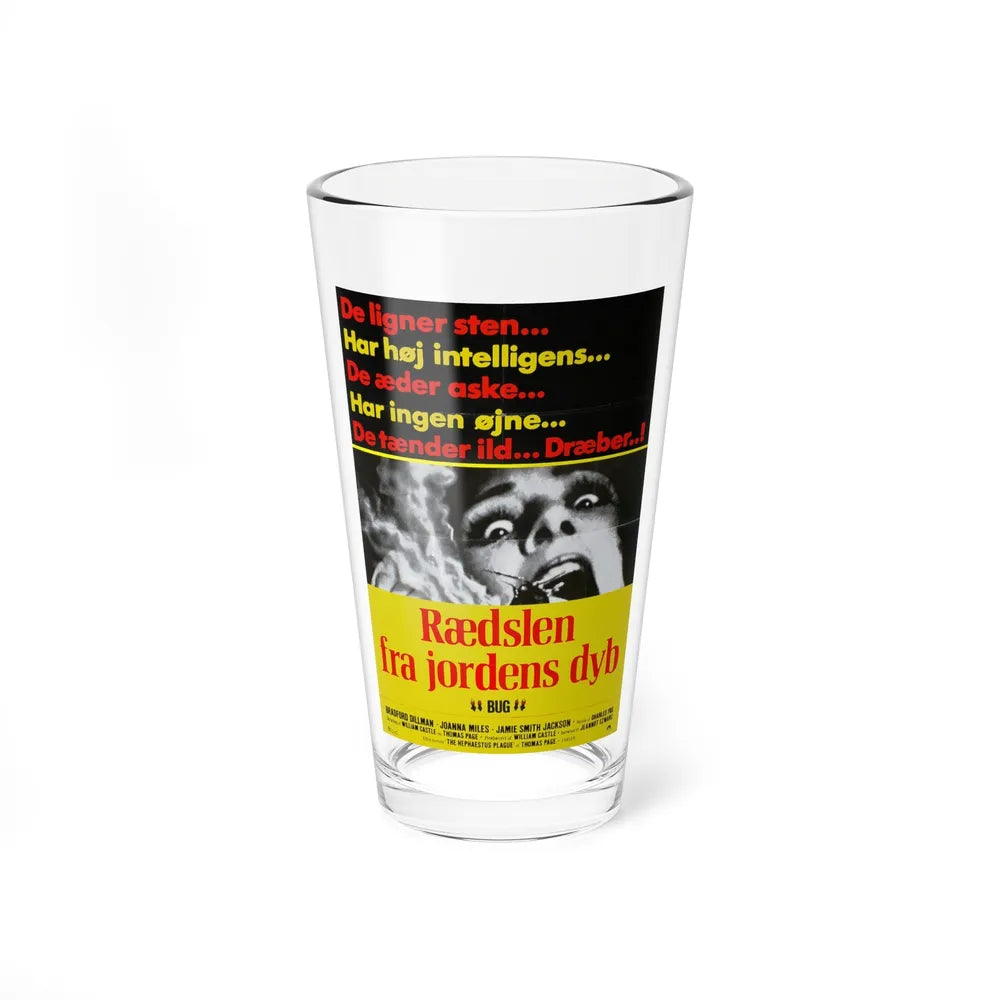 BUG (DANISH) 1975 Movie Poster - Pint Glass 16oz-16oz-Go Mug Yourself