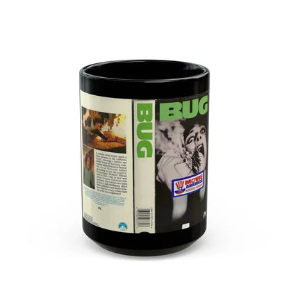 BUG (VHS COVER) - Black Coffee Mug 15oz - Go Mug Yourself