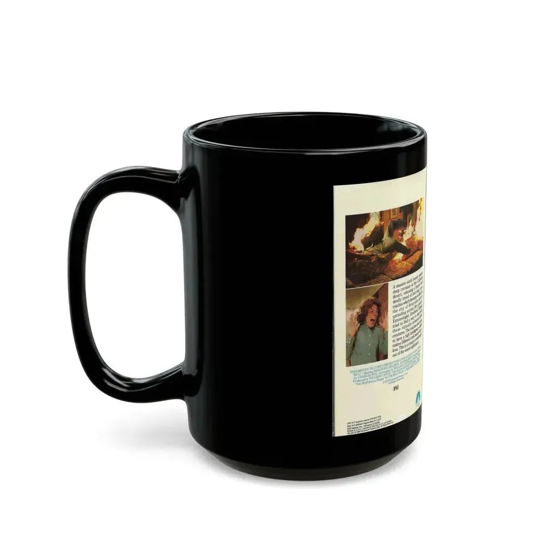 BUG (VHS COVER) - Black Coffee Mug - Go Mug Yourself