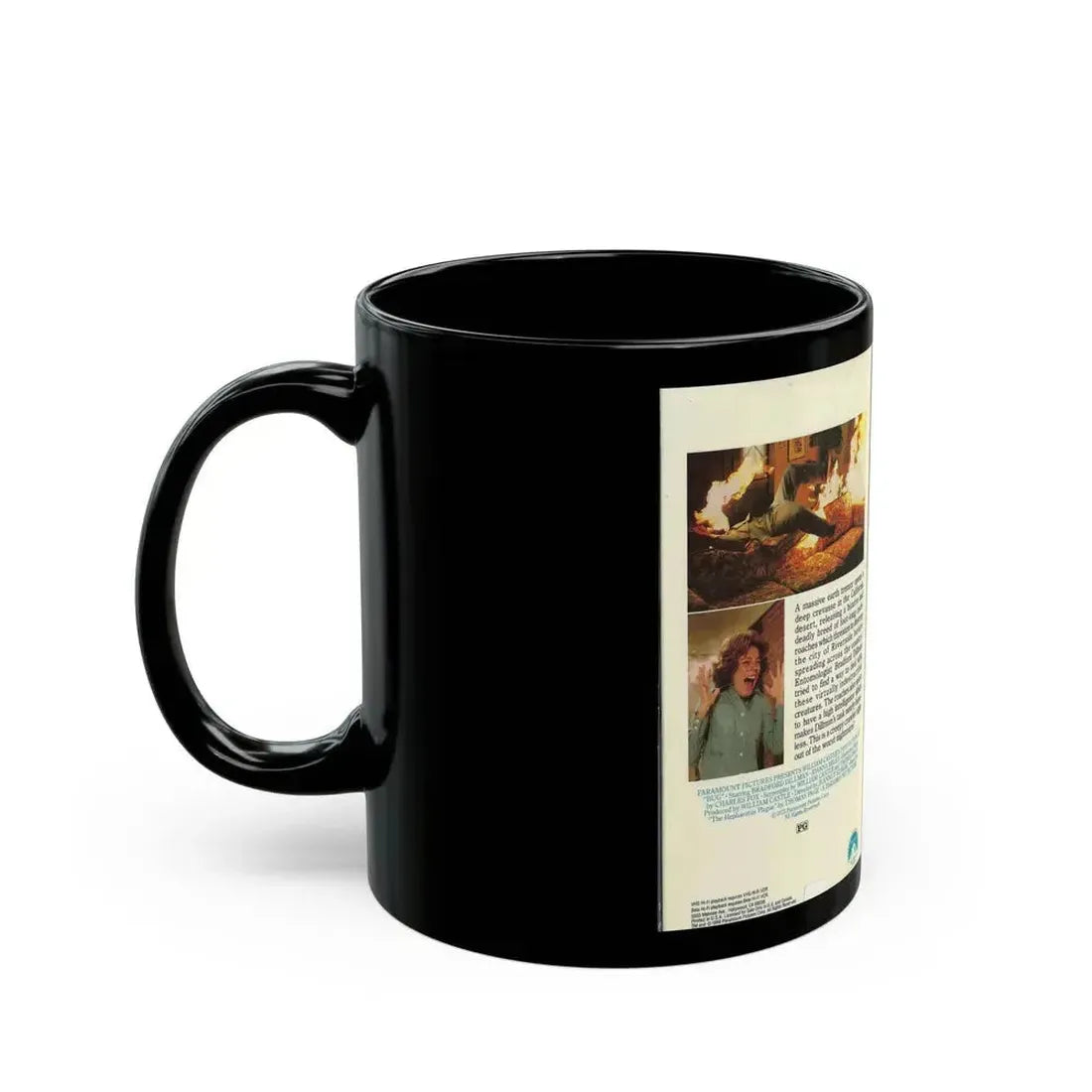 BUG (VHS COVER) - Black Coffee Mug - Go Mug Yourself