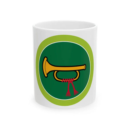 Bugling (Boy Scout Merit Badge) White Coffee Mug-11oz-Go Mug Yourself