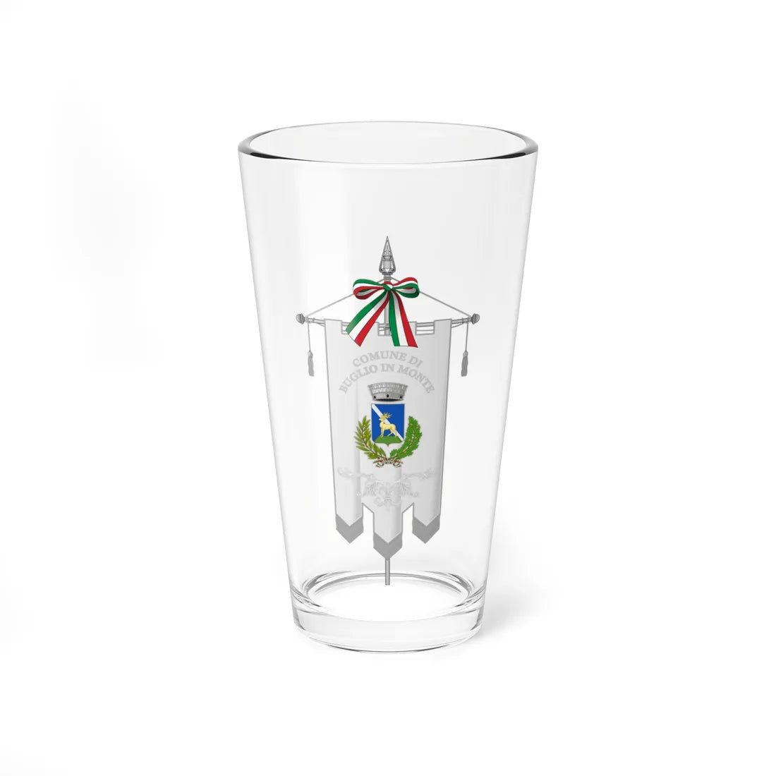 Buglio in Monte-Gonfalone (Italy) Pint Glass 16oz 16oz - Go Mug Yourself