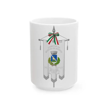 Buglio in Monte-Gonfalone (Italy) White Coffee Mug 15oz - Go Mug Yourself