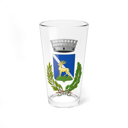Buglio in Monte-Stemma (Italy) (Coat of Arms) Pint Glass 16oz 16oz - Go Mug Yourself