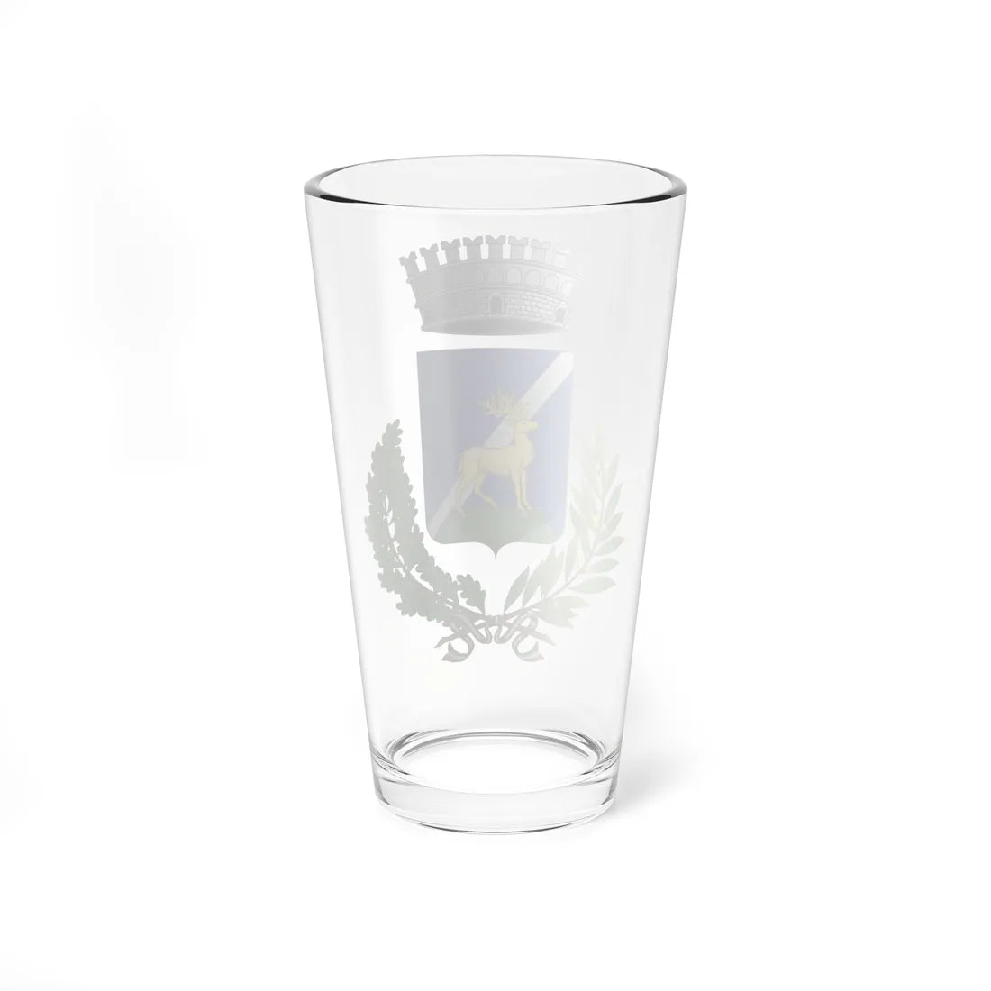 Buglio in Monte-Stemma (Italy) (Coat of Arms) Pint Glass 16oz - Go Mug Yourself
