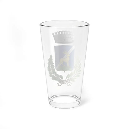 Buglio in Monte-Stemma (Italy) (Coat of Arms) Pint Glass 16oz - Go Mug Yourself