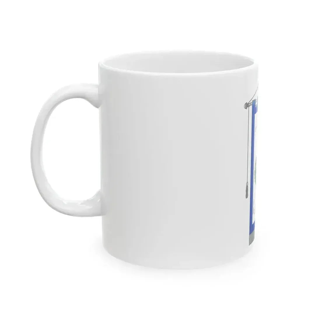 Bugnara-Gonfalone (Italy) White Coffee Mug - Go Mug Yourself
