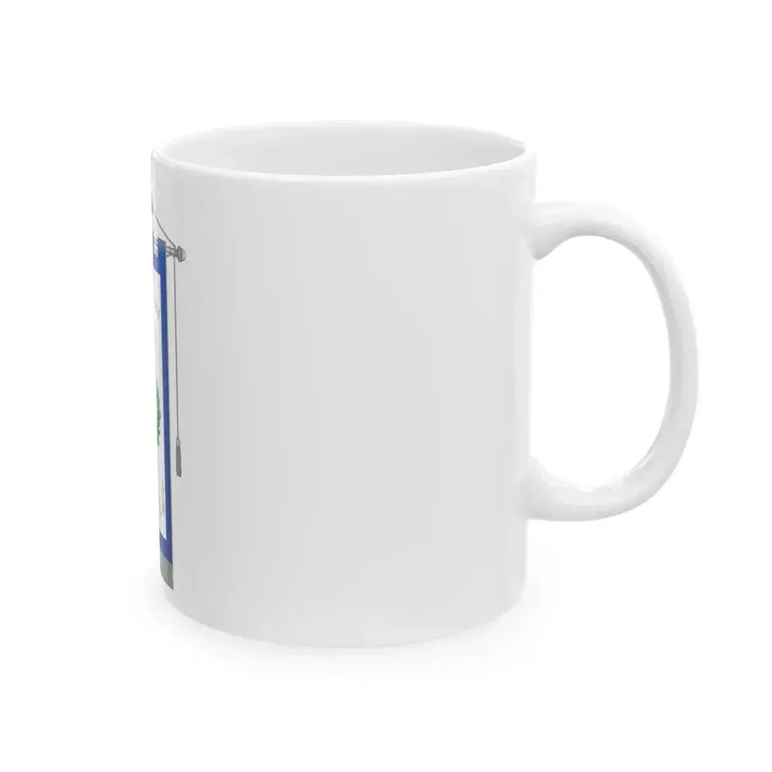 Bugnara-Gonfalone (Italy) White Coffee Mug - Go Mug Yourself