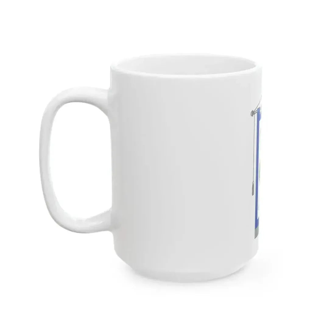 Bugnara-Gonfalone (Italy) White Coffee Mug - Go Mug Yourself
