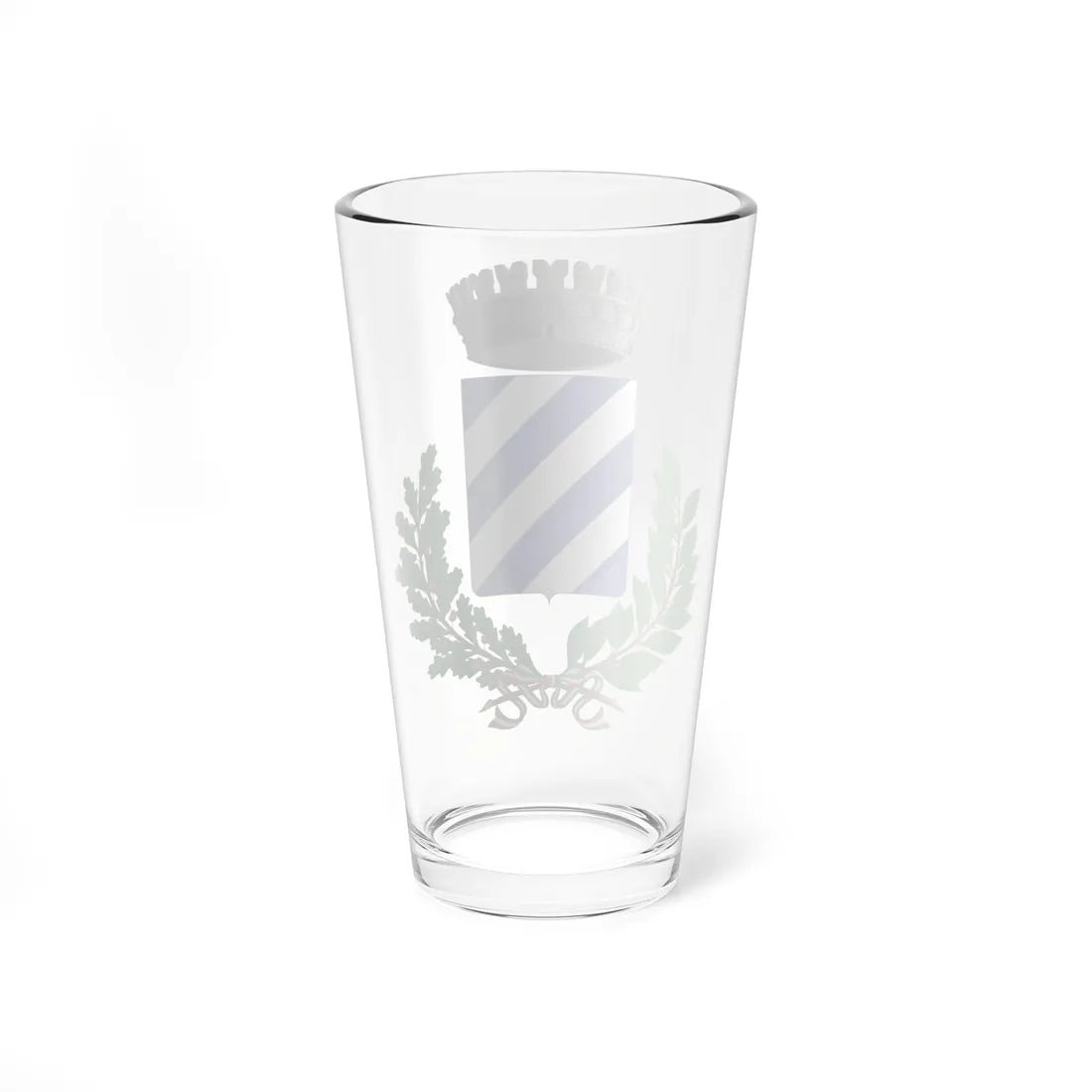 Bugnara-Stemma (Italy) (Coat of Arms) Pint Glass 16oz - Go Mug Yourself