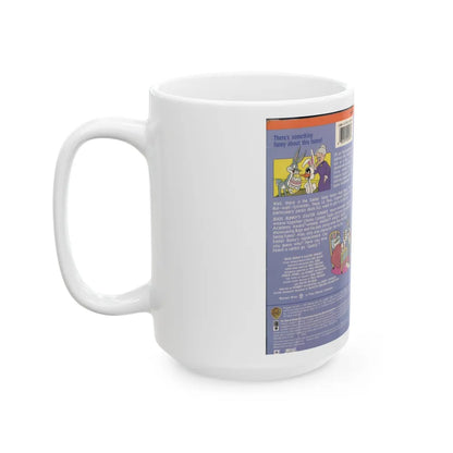 BUGS BUNNY EASTER FUNNIES (VHS COVER) - White Coffee Mug-Go Mug Yourself