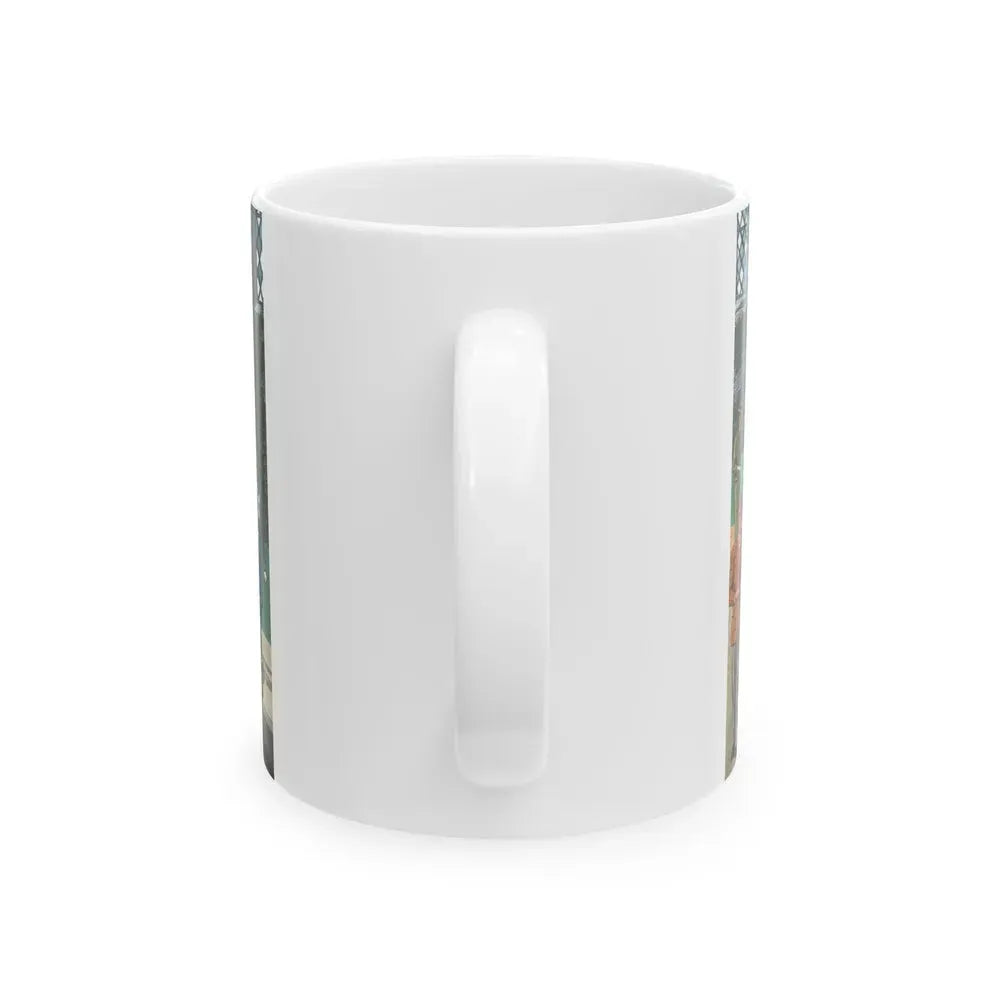Buick Skylark, Esquire magazine, November 1954 - White Coffee Mug - Go Mug Yourself
