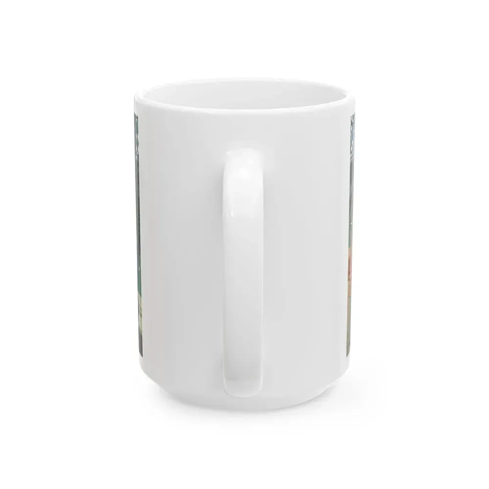 Buick Skylark, Esquire magazine, November 1954 - White Coffee Mug - Go Mug Yourself