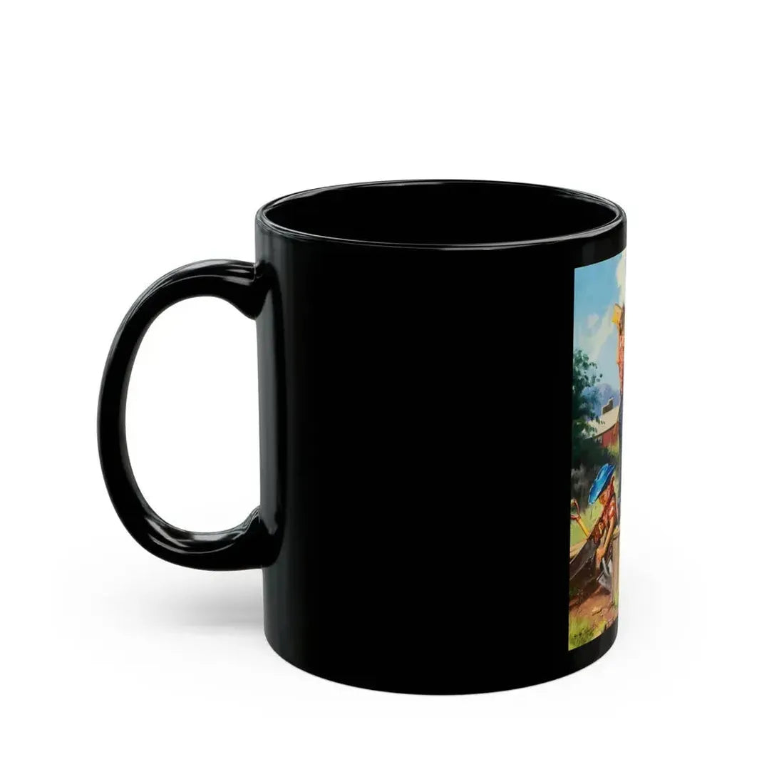 Building a Fort - Black Coffee Mug - Go Mug Yourself
