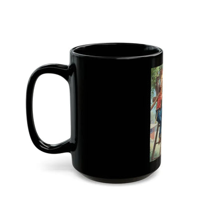 Building a Treehouse - Black Coffee Mug - Go Mug Yourself
