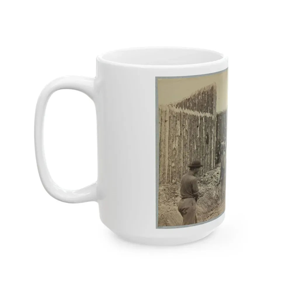 Building Stockade, Alexandria, Va.(2) (U.S. Civil War) White Coffee Mug - Go Mug Yourself