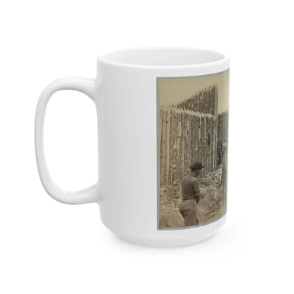 Building Stockade, Alexandria, Va.(2) (U.S. Civil War) White Coffee Mug - Go Mug Yourself