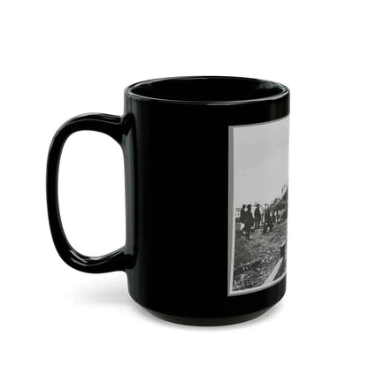 Building Stockade, Alexandria, Va. (U.S. Civil War) Black Coffee Mug - Go Mug Yourself