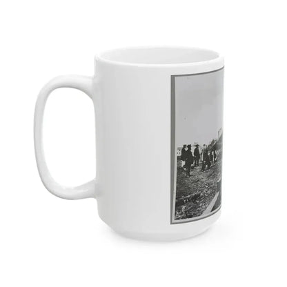 Building Stockade, Alexandria, Va. (U.S. Civil War) White Coffee Mug - Go Mug Yourself