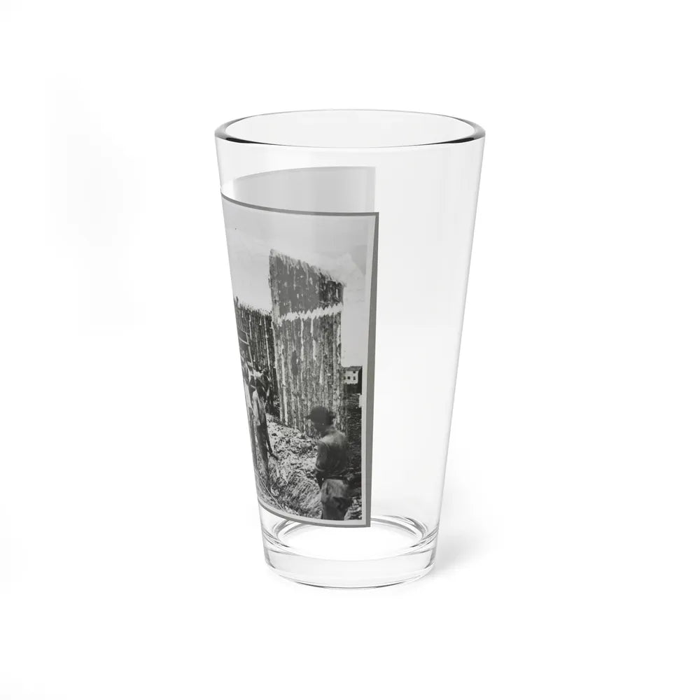 Building Stockade, Alexandria, Va. (U.S. Civil War) Pint Glass 16oz-Go Mug Yourself