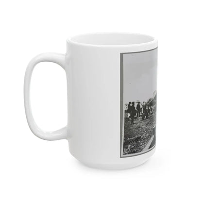 Building Stockade, Alexandria, Va. (U.S. Civil War) White Coffee Mug-Go Mug Yourself