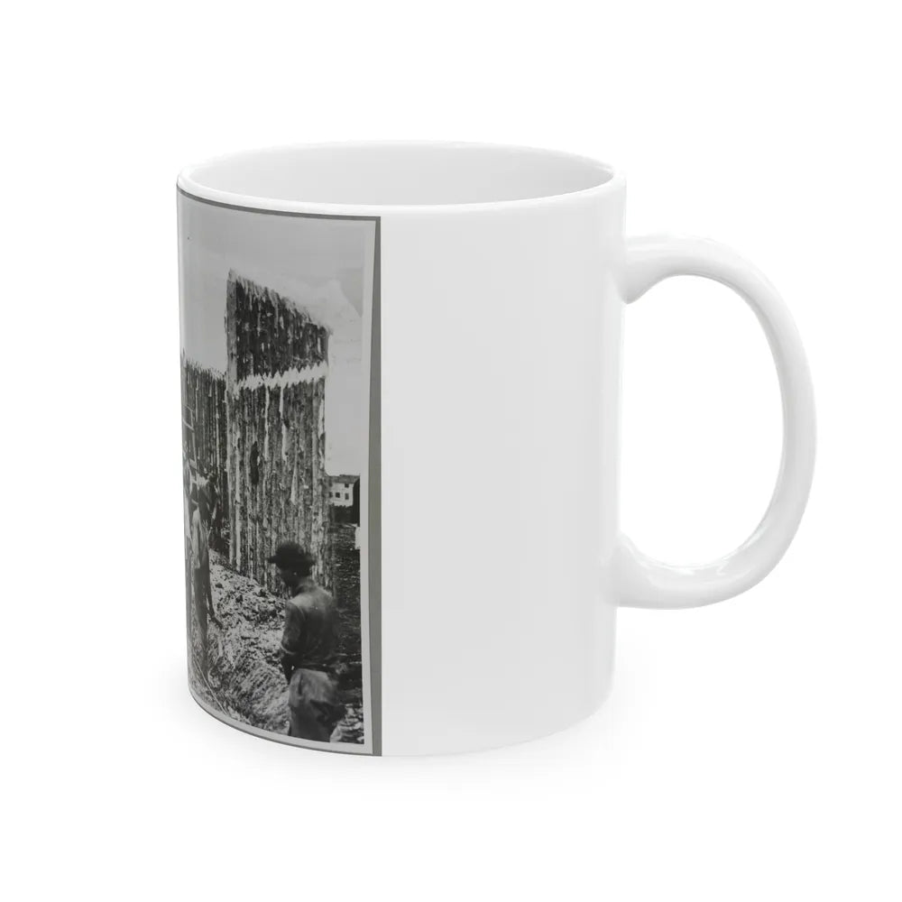 Building Stockade, Alexandria, Va. (U.S. Civil War) White Coffee Mug-Go Mug Yourself