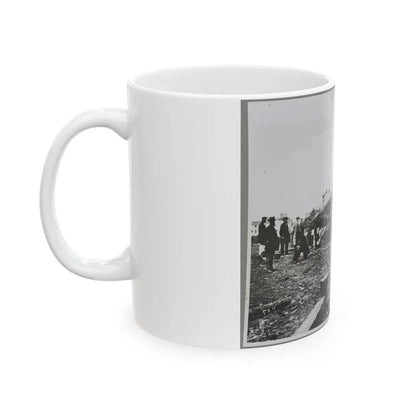 Building Stockade, Alexandria, Va. (U.S. Civil War) White Coffee Mug-Go Mug Yourself