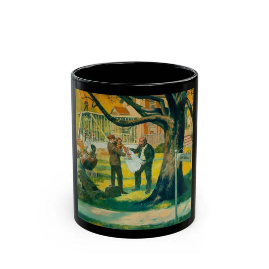 Building the Doctor's Addition - Black Coffee Mug 11oz - Go Mug Yourself