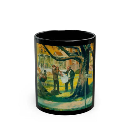 Building the Doctor's Addition - Black Coffee Mug 11oz - Go Mug Yourself