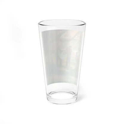 Building the Doctor's Addition (Magazine Illustration) Pint Glass 16oz - Go Mug Yourself