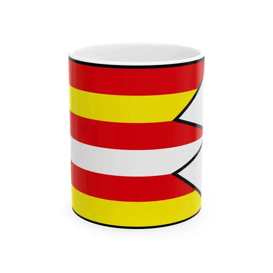 Bukovce Stropkov Flag (Slovakia) White Coffee Mug 11oz - Go Mug Yourself