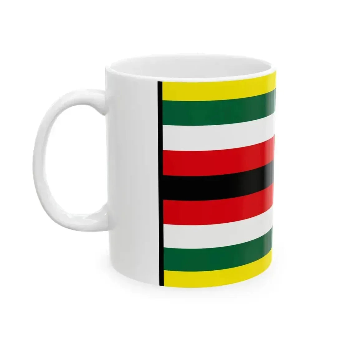 Bukovec Myjava Flag (Slovakia) White Coffee Mug - Go Mug Yourself