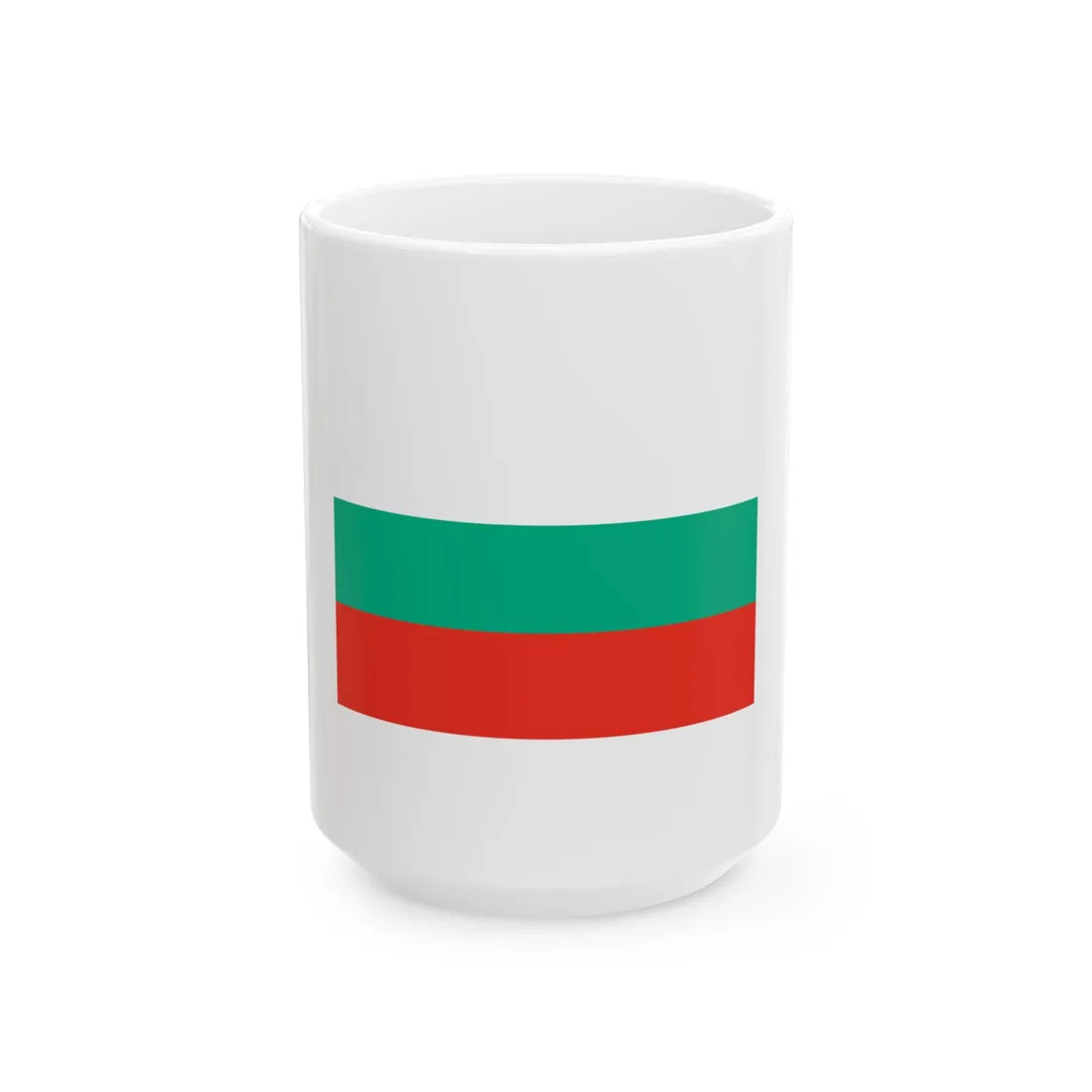 Bulgaria 67237 - The Noun Project (Bulgaria) White Coffee Mug 15oz - Go Mug Yourself