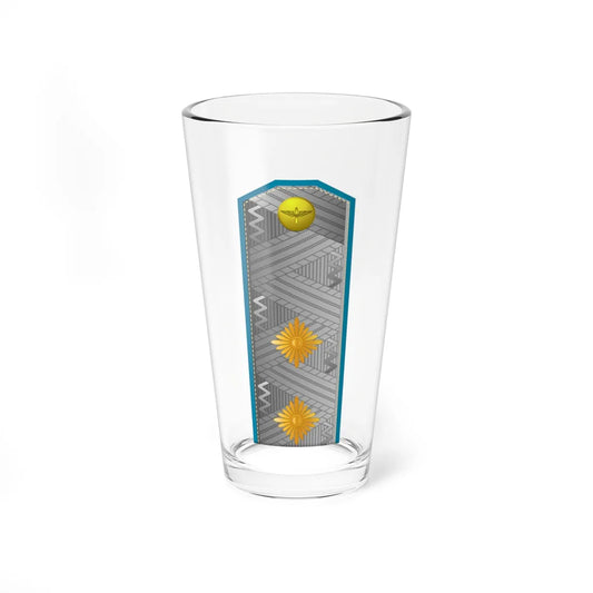 Bulgaria AirForce OF 7 (Bulgaria) (Military Rank) Pint Glass 16oz 16oz - Go Mug Yourself