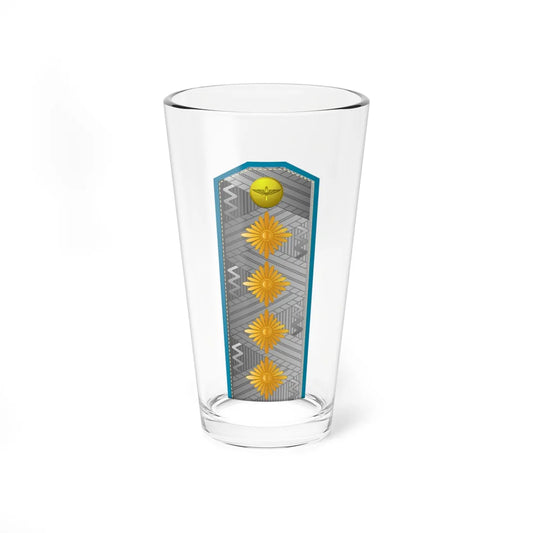 Bulgaria AirForce OF 9 (Bulgaria) (Military Rank) Pint Glass 16oz 16oz - Go Mug Yourself