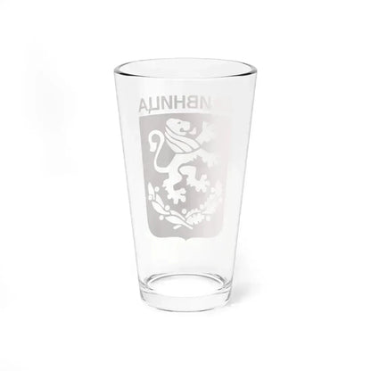 Герб на Сливница (Bulgaria) (Coat of Arms) Pint Glass 16oz - Go Mug Yourself