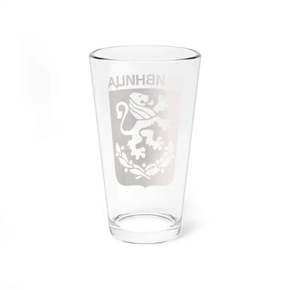 Герб на Сливница (Bulgaria) (Coat of Arms) Pint Glass 16oz - Go Mug Yourself