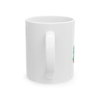 Bulgaria-Flagmap (Bulgaria) White Coffee Mug-Go Mug Yourself