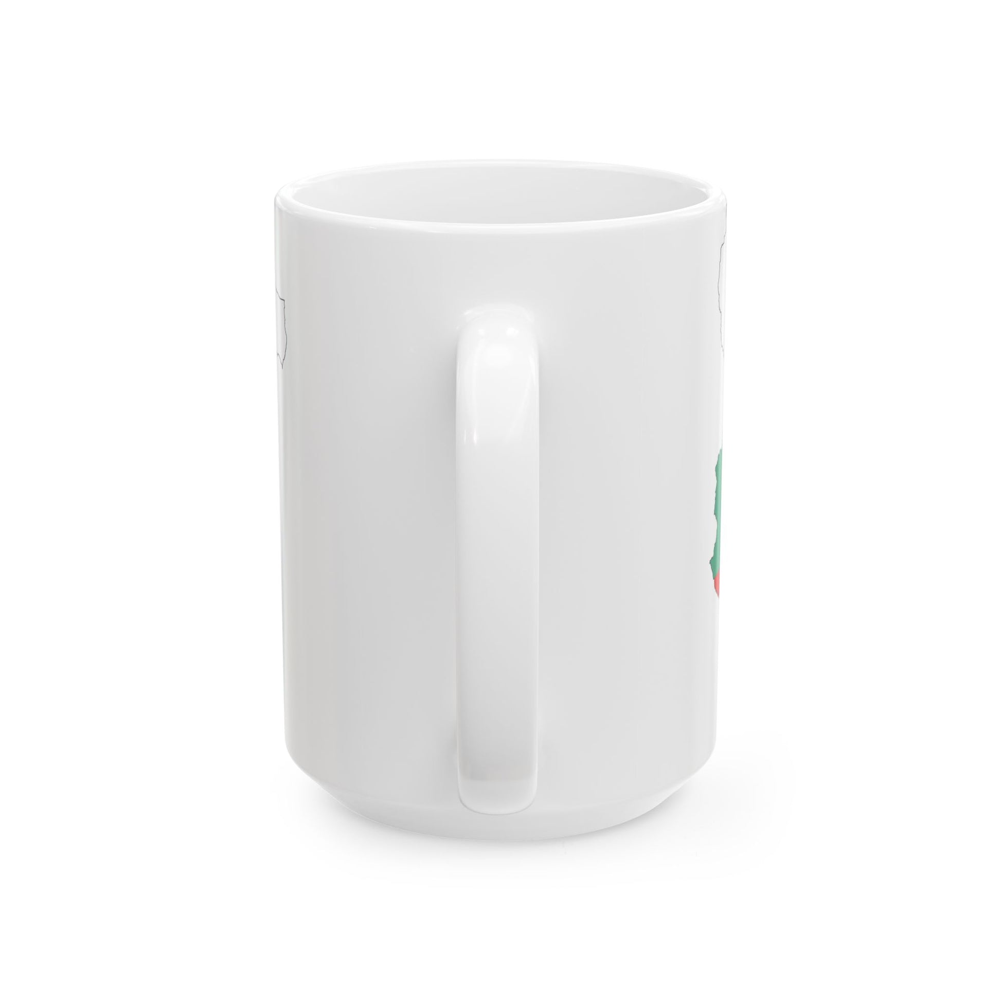 Bulgaria-Flagmap (Bulgaria) White Coffee Mug-Go Mug Yourself