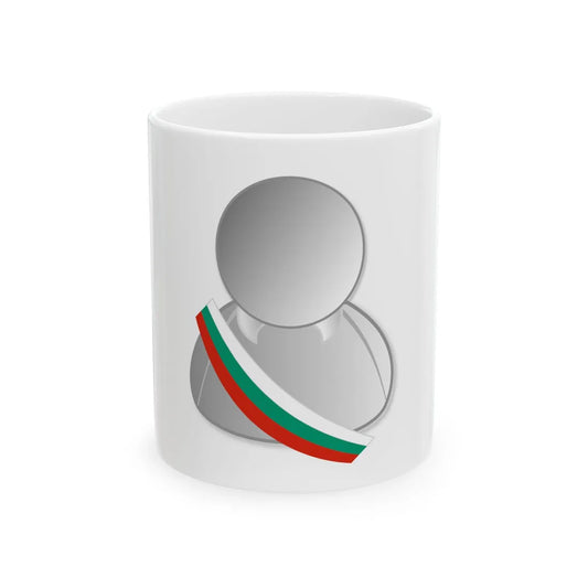Bulgaria politic personality icon (Bulgaria) White Coffee Mug 11oz - Go Mug Yourself