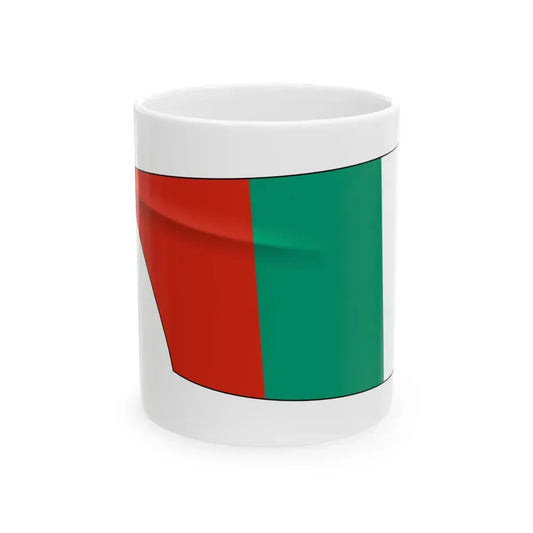 Bulgaria Rowing Blade (Bulgaria) White Coffee Mug 11oz - Go Mug Yourself