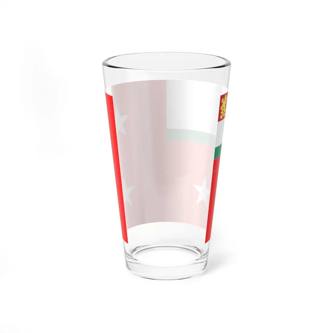 Bulgarian Navy Rank Flag Commander of the Navy (Bulgaria) Pint Glass 16oz - Go Mug Yourself