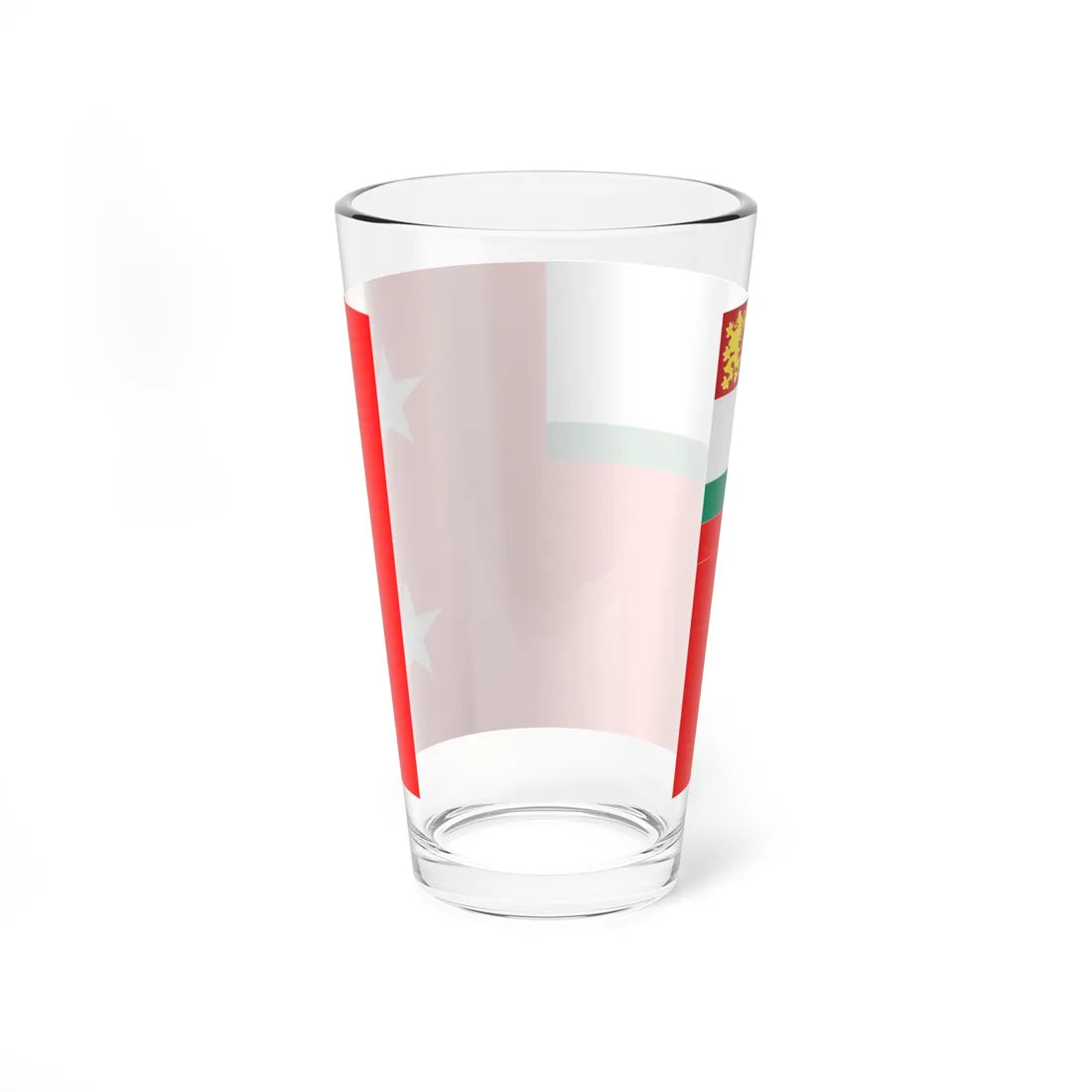 Bulgarian Navy Rank Flag Deputy Commander of the Navy (Bulgaria) Pint Glass 16oz - Go Mug Yourself