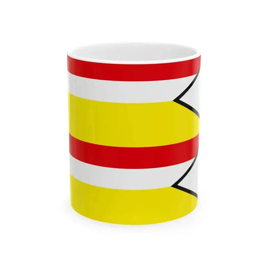 Bulhary Lucenec Flag (Slovakia) White Coffee Mug 11oz - Go Mug Yourself