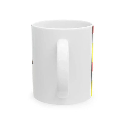 Bulhary Lucenec Flag (Slovakia) White Coffee Mug - Go Mug Yourself