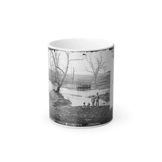 Bull Run, Va. Federal Cavalry at Sudley Ford (U.S. Civil War) Color Changing Coffee Mug 11oz Default Title 11oz - Go Mug Yourself